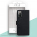 Case FortyFour No.11 Case - кожен калъф с поставка за Samsung Galaxy S20 FE (черен) 	 3