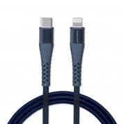 4smarts MFI PremiumCord USB-C to Lightning Cable XXL - USB-C кабел към Lightning за Apple устройства (300 см) (син)
