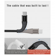 4smarts MFI PremiumCord USB-C to Lightning Cable XS - USB-C кабел към Lightning за Apple устройства (25 см) (черен) 3