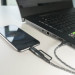4smarts ComboCord CL USB-C to USB-C and Lightning Cable - качествен многофункционален кабел USB-C към USB-C или Lightning (150 см) (черен) 4