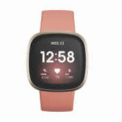 Fitbit Versa 3 - умен фитнес часовник с GPS, известия и следене на дневната и нощна активност на организма за iOS и Android (розов-златист) 2
