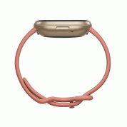 Fitbit Versa 3 - Pink Clay/Soft Gold Aluminum 3