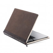 Twelve South BookBook Genuine Leather Case - луксозен кожен калъф за MacBook Pro 16 (кафяв)