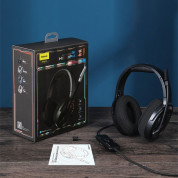 Baseus Gamo D05 Gaming Headset (NGD05-01) - геймърски слушалки с микрофон и управление на звука (черен) 15