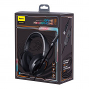 Baseus Gamo D05 Gaming Headset (NGD05-01) - геймърски слушалки с микрофон и управление на звука (черен) 16