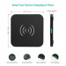 Choetech Wireless Charger 10W - поставка (пад) за безжично зареждане за Qi съвместими устройства (черен) 4