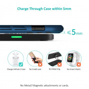 Choetech Wireless Charger 10W - поставка (пад) за безжично зареждане за Qi съвместими устройства (черен) 1