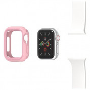 Otterbox Exo Edge Case - хибриден удароустойчив кейс за Apple Watch 40мм (светлорозов) 4