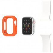 Otterbox Exo Edge Case - хибриден удароустойчив кейс за Apple Watch 44мм (оранжев) 3