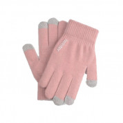 iWinter Gloves Touch Unisex Size S/M - зимни ръкавици за тъч екрани S/M размер (розов)