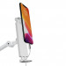 4smarts Desk Stand ErgoFix H1 - алуминиева поставка за мобилни телефони и таблети до 15.6 инча (бял) 3