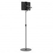 4smarts Floor Stand ErgoFix H6 - мултифункционална поставка за мобилни устройства с големина от 4.7 до 15.6 инча (тъмносив)