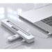 4smarts Active 4in1 USB-C Hub - мултифункционален хъб с HDMI, VGA, USB-C, USB 3.0, 3.5 мм аудио вход и отделение за Apple Pencil 2 (бял) 7