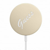 Guess USB-C Magnetic Wireless Qi Charger (gold) 1