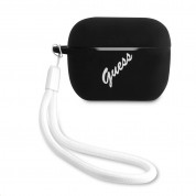 Guess Airpods Vintage Silicone Case for Apple Airpods Pro (black)