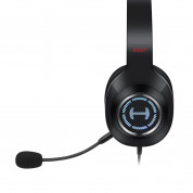 Edifier G2 II Over Ear Stereo Gaming Headset - USB геймърски слушалки с микрофон и управление на звука (черен-червен) 2