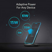 Anker PowerWave 2 Sense Stand 15W - поставка (пад) за безжично зареждане за Qi съвместими устройства (сив) 3