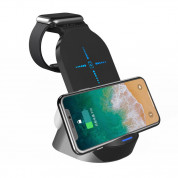 Sdesign 3-in-1 Wireless Charger - док станция за зареждане на iPhone, Apple Watch и Apple AirPods (черен) 4