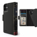 TwelveSouth BookBook v2 Case - луксозен кожен калъф (с кейс) тип портфейл за iPhone 11 (черен) 1