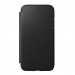 Nomad Folio Leather Rugged Case - кожен (естествена кожа) калъф, тип портфейл за iPhone 11 (черен) 3