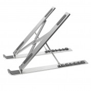 4smarts Foldable 2.0 Aluminium Stand for Laptops - сгъваема алуминиева поставка за MacBook и лаптопи до 17 инча (сребрист) 3