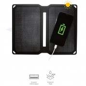 4smarts Foldable Solar Panel 10W USB-A Port- сгъваем соларен панел зареждащ директно вашето устройство от слънцето 2