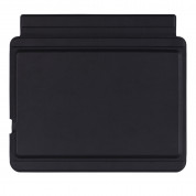 4smarts Keyboard Case Solid QWERTY - кожен калъф с клавиатура, тъчпад и поставка за Apple Pencil за iPad Air 5 (2022), iPad Air 4 (2020) (черен) 4