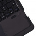 4smarts Keyboard Case Solid QWERTY with Trackpad and Pen Holder - кожен калъф с клавиатура, тъчпад и поставка за Apple Pencil за iPad 9 (2021), iPad 8 (2020), iPad 7 (2019) (сив) 12