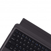 4smarts Keyboard Case Solid QWERTY with Trackpad and Pen Holder - кожен калъф с клавиатура, тъчпад и поставка за Apple Pencil за iPad 9 (2021), iPad 8 (2020), iPad 7 (2019) (сив) 10