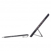 4smarts Keyboard Case Solid QWERTY with Trackpad and Pen Holder - кожен калъф с клавиатура, тъчпад и поставка за Apple Pencil за iPad 9 (2021), iPad 8 (2020), iPad 7 (2019) (сив) 13