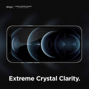 Elago Tempered Glass - калено стъклено защитно покритие за дисплея на iPhone 12 mini (прозрачен) 1