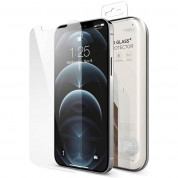 Elago Tempered Glass - калено стъклено защитно покритие за дисплея на iPhone 12, iPhone 12 Pro (прозрачен)