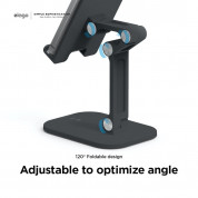 Elago M5 Stand - сгъваема поставка за бюро и плоскости за мобилни устройства (черен) 4