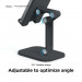 Elago M5 Stand - сгъваема поставка за бюро и плоскости за мобилни устройства (черен) 5