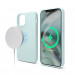 Elago MagSafe Soft Silicone Case - силиконов (TPU) калъф с вграден магнитен конектор (MagSafe) за iPhone 12 mini (зелен) 1