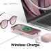 Elago MagSafe Soft Silicone Case - силиконов (TPU) калъф с вграден магнитен конектор (MagSafe) за iPhone 12 mini (розов) 7