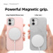 Elago MagSafe Soft Silicone Case - силиконов (TPU) калъф с вграден магнитен конектор (MagSafe) за iPhone 12 mini (розов) 4