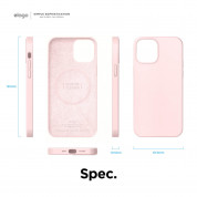 Elago MagSafe Soft Silicone Case for iPhone 12 mini (pink) 7