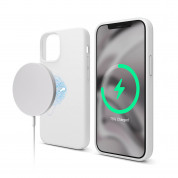 Elago MagSafe Soft Silicone Case for iPhone 12 mini (white)