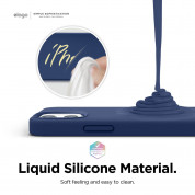 Elago MagSafe Soft Silicone Case for iPhone 12 mini (jean indigo) 4
