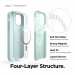 Elago MagSafe Soft Silicone Case - силиконов (TPU) калъф с вграден магнитен конектор (MagSafe) за iPhone 12, iPhone 12 Pro (зелен) 3