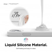 Elago MagSafe Soft Silicone Case for iPhone 12, iPhone 12 Pro (white) 4