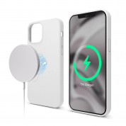 Elago MagSafe Soft Silicone Case for iPhone 12, iPhone 12 Pro (white)