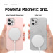 Elago MagSafe Soft Silicone Case - силиконов (TPU) калъф с вграден магнитен конектор (MagSafe) за iPhone 12 Pro Max (светлорозов) 4