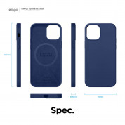 Elago MagSafe Soft Silicone Case for iPhone 12 Pro Max (jean indigo) 7