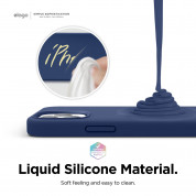 Elago MagSafe Soft Silicone Case for iPhone 12 Pro Max (jean indigo) 4