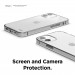Elago Clear Silicone Case - силиконов (TPU) калъф за iPhone 12 mini (прозрачен) 6