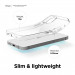 Elago Clear Silicone Case - силиконов (TPU) калъф за iPhone 12 mini (прозрачен) 5