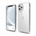 Elago Clear Silicone Case - силиконов (TPU) калъф за iPhone 12 Pro Max (прозрачен) 1