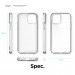 Elago Clear Silicone Case - силиконов (TPU) калъф за iPhone 12 Pro Max (прозрачен) 8